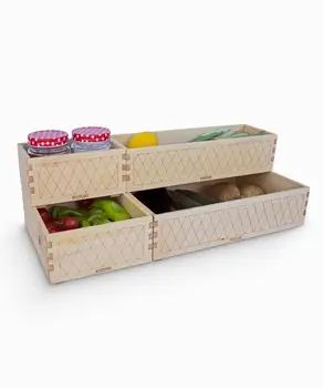 

Storage Box Set (4 pieces) - WOODSAKA