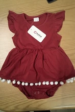 PatPat-Conjuntos de Serie Blanca y rojos a juego para Familia, mosaico, novedad de 2021, vestidos con cuello en V, camisetas, peleles