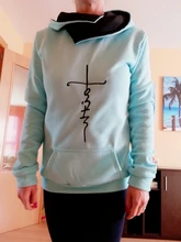 Hoodies Sweatshirts Pullovers Long-Sleeve Warm Christmas Autumn Winter Faith Women Casual