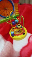 HOT SALE Baby Toys Colorful Wooden Blocks Baby Music Rattles Graphic Cognition Early
