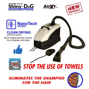 

VACUUMS WATER FROM THE HAIR dog grooming , pet grooming equipment, dog grooming blower CAT DRYERS, DOG DRYERS,