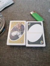 Mattel-Juego de cartas de One Piece, juego de mesa de cartas