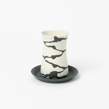 

HANDMADE TEA CUP AND TEA COASTER TEA SET