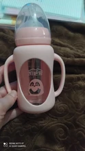 Baby Bottles Glass Newborn Silicone Milk-Feeder Drinking-Cup Bpa-Free Children 