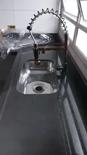 Crane-Tap Kitchen-Sink-Faucet Deck-Mounted Spring-Pull-Down Rose Cold-Water-Mixer Rozin