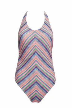 

DeFacto Summer Woman Swimsuit Female Sexy Cross Striped Swimming Suits Beach Holiday Casual -K3546AZ19SM