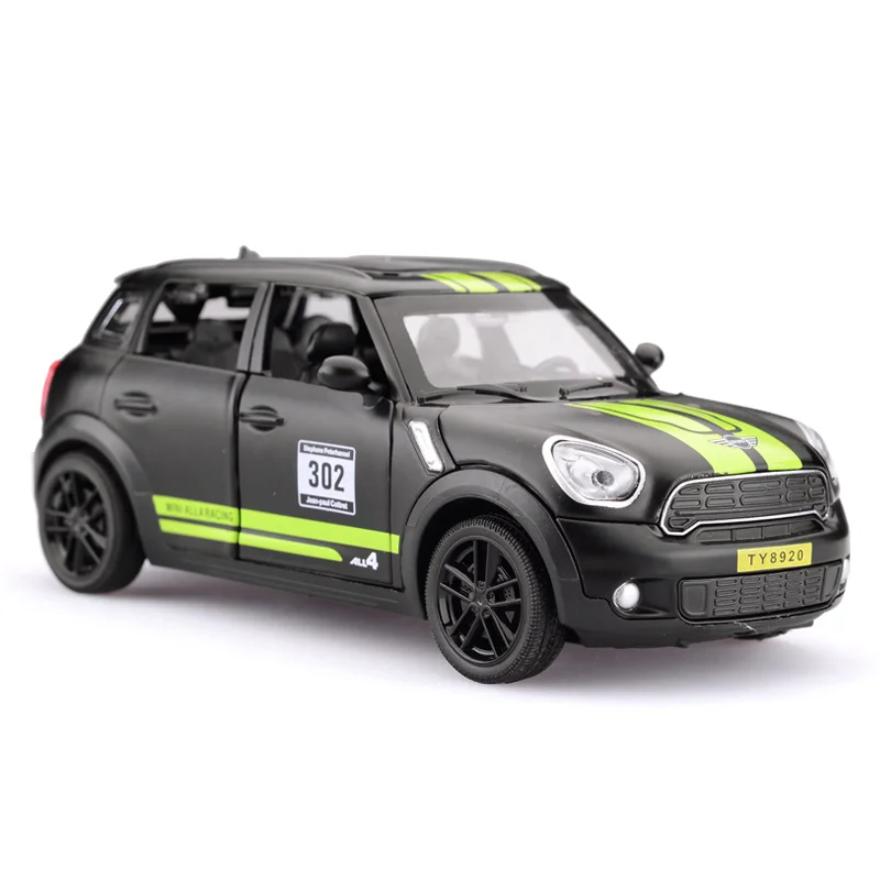 

1/32 MINI 4 colors Car Model Alloy Simulation Diecast Vehicle 4 doors can open