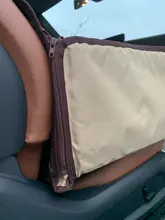 Funda de asiento de nailon 900D impermeable para mascotas, tapete de transporte al aire libre, accesorios de viaje para coche, bolsa para perro