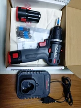 Cordless Screwdriver Power-Tools Electric-Drill SCANS Li-Ion-Battery S120 by 12V 36nm