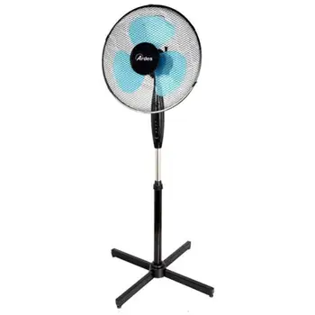 

EA40P fan floor lamp 3 speed diameter 40 cm Power 50 W color NeroARDES18.28