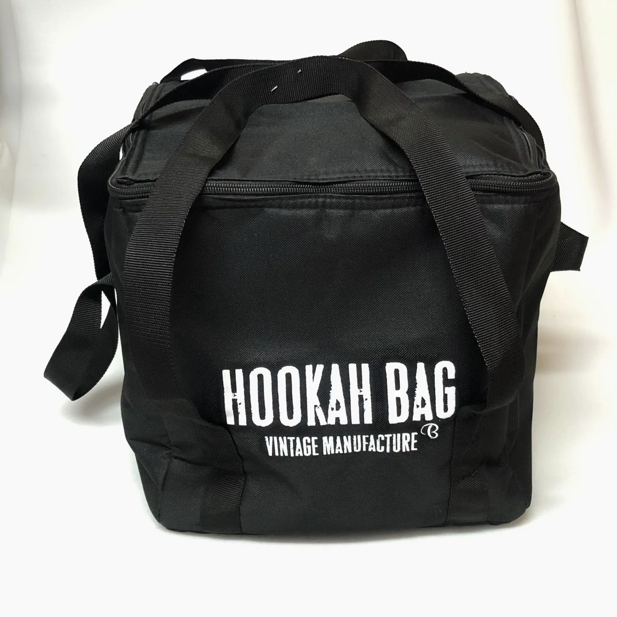 Bag for hookah vintage manufacture cube 30x30x30 cm (black) | Дом и сад