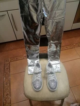 Girls Leggings Punk-Pants Spring Silver Gold Shiny Boys Children Autumn Long