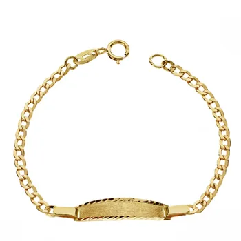 

Slave 18k gold curb chain 12cm. Baby recording included [AA7230GR] -Customizable-RECORDING INCLUDED IN THE PRICE