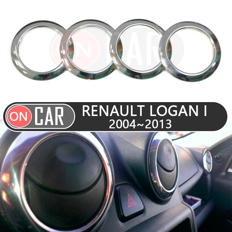 Chrome Trim Air Deflector For Renault Logan 2004 2018 Dacia Logan 04 18 Car Styling Chromium Interior Decoration Accessories Chromium Styling Aliexpress