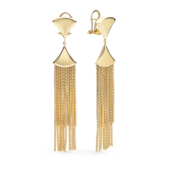 

Gold earrings SUNLIGHT