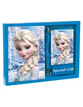 

FROZEN DISNEY ELSA diary and listing SET