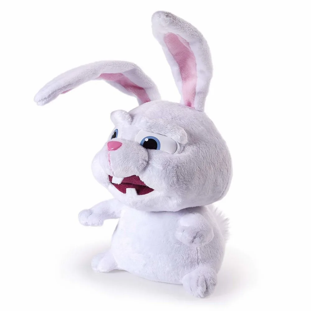 Мягкая игрушка The Secret Life of Pets Кролик Снежок говорящий