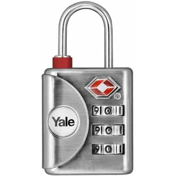 

PADLOCK SECURITY BOW SHORT SYSTEM TSA ALU GR YALE