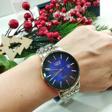 LIGE-Reloj de lujo con correa de acero dorado rosa para mujer, accesorio de pulsera resistente al agua, de marca superior