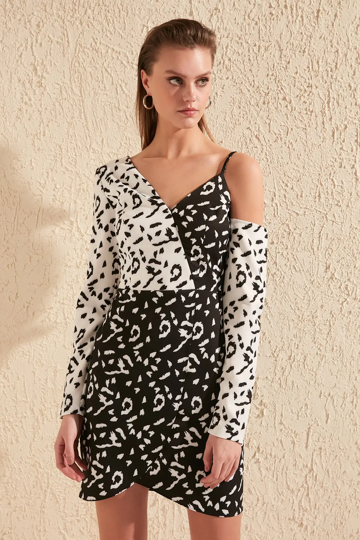 Trendyol Leopard-print Dress TPRSS20EL0951 | Женская одежда