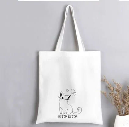 HARJOBEN Персонализированная Сумка-тоут, Эко сумка, сделай сам, хозяйственная сумка, белая молния, открытый верх, тканевая сумка-переноска, сумки