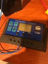 Controller Output-Regulator Home-Battery-Charger 60A Dual-Usb 10A 40A 24V 20A 12V PV