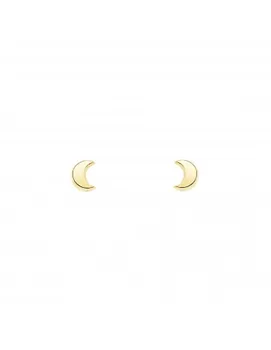

Earrings Bebe Gold half smooth Moon