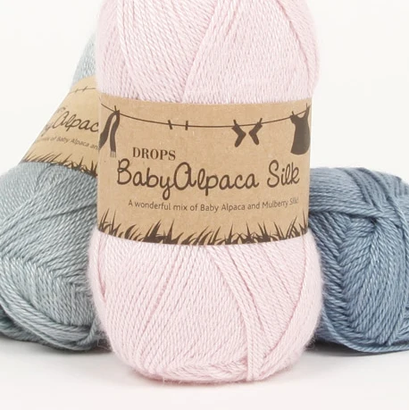 Пряжа DROPS «Baby Alpaca Silk»