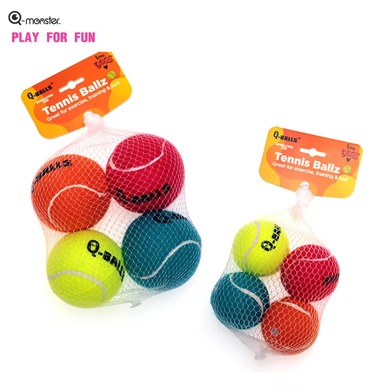 Dog Toys Tennis Balls Tennis Balls Dogs Chew Rubber Monster Dog Toy