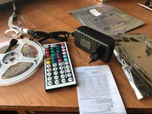 Tape Led-Light Remote Bluetooth Waterproof Smd 2835 Diode Flexible Ribbon RGB DC12V 