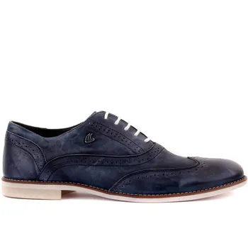 

Sail Lakers-Navy Blue Leather Men 'S Casual Shoes