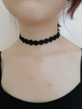 Gargantilla de terciopelo y cuero negro con diseños huecos para mujer, gargantilla de capas, Gargantilla gótica Vintage, collar gótico para mujer