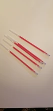 0,38mm 20 unids/bolsa recambio de pluma de Gel firma de oficina varillas rojo tinta azul y negra recarga de la escuela, la Oficina papelería suministros de escritura