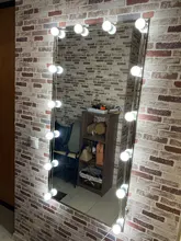 Table-Lamp-Bulb Makeup-Mirror-Light Vanity-Dressing Touch-Dimming Led Hollywood 3-Modes