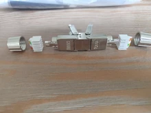 Connection-Box Extension-Connector Junction-Adapter Cat7-Cable Cat6a Full-Shielded-Toolless