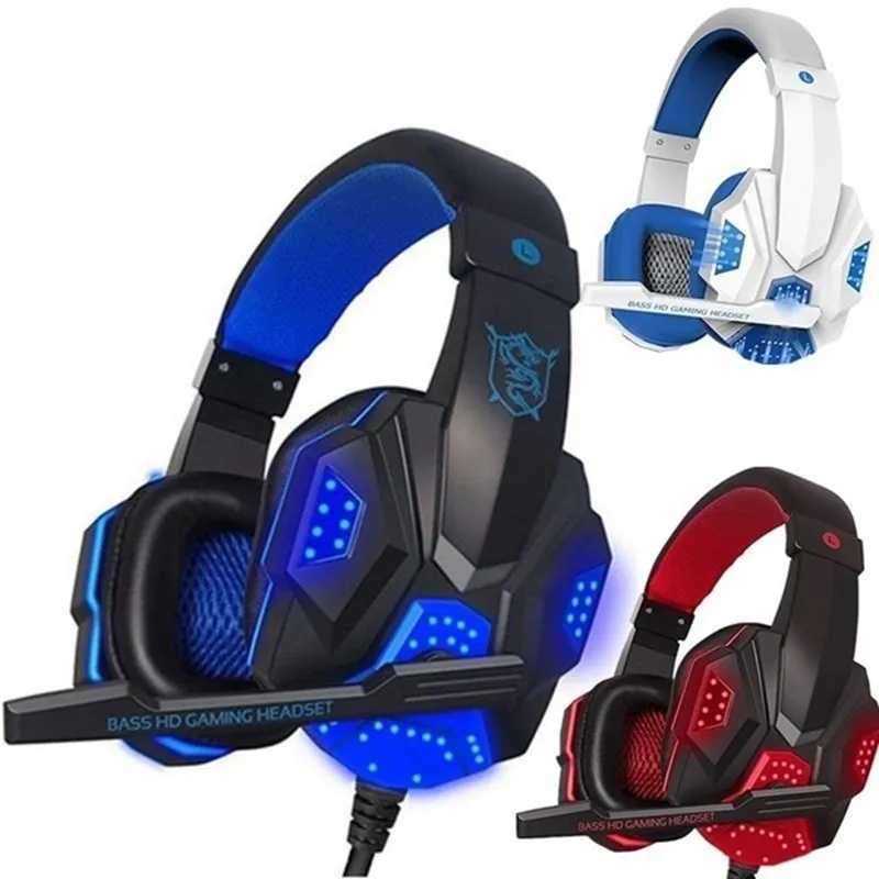 2020 Surround Stereo HiFi Pro Gaming Headset with HD Mic For PS4 XBOX ONE XBOX 360 PC Games Computers Game Virtual Sound Gamer