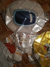 Astronaut Balloon Rocket-Foil Helium Globos Birthday-Party-Decor Outer-Space Galaxy Kids