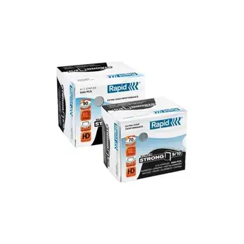 

Box 5000 points rapid 9/12 galvanized for high spessoriRAPID15.92