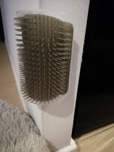 Cepillo esquinero de masaje para gatos, cepillo de estética para mascotas y gatos, con peine para hacer cosquillas, productos para mascotas de gato