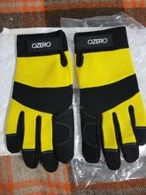 OZERO-guantes de trabajo mecánicos flexibles, Extra Grip Unisex, protección de seguridad para soldadura, jardín, motocicletas deportivas, 9022