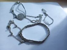 Conjunto de pulsera de Luna y concha para mujer, colgante de corazón con mapa, cuentas de cristal, pulsera tipo cadena, regalo de joyería bohemio