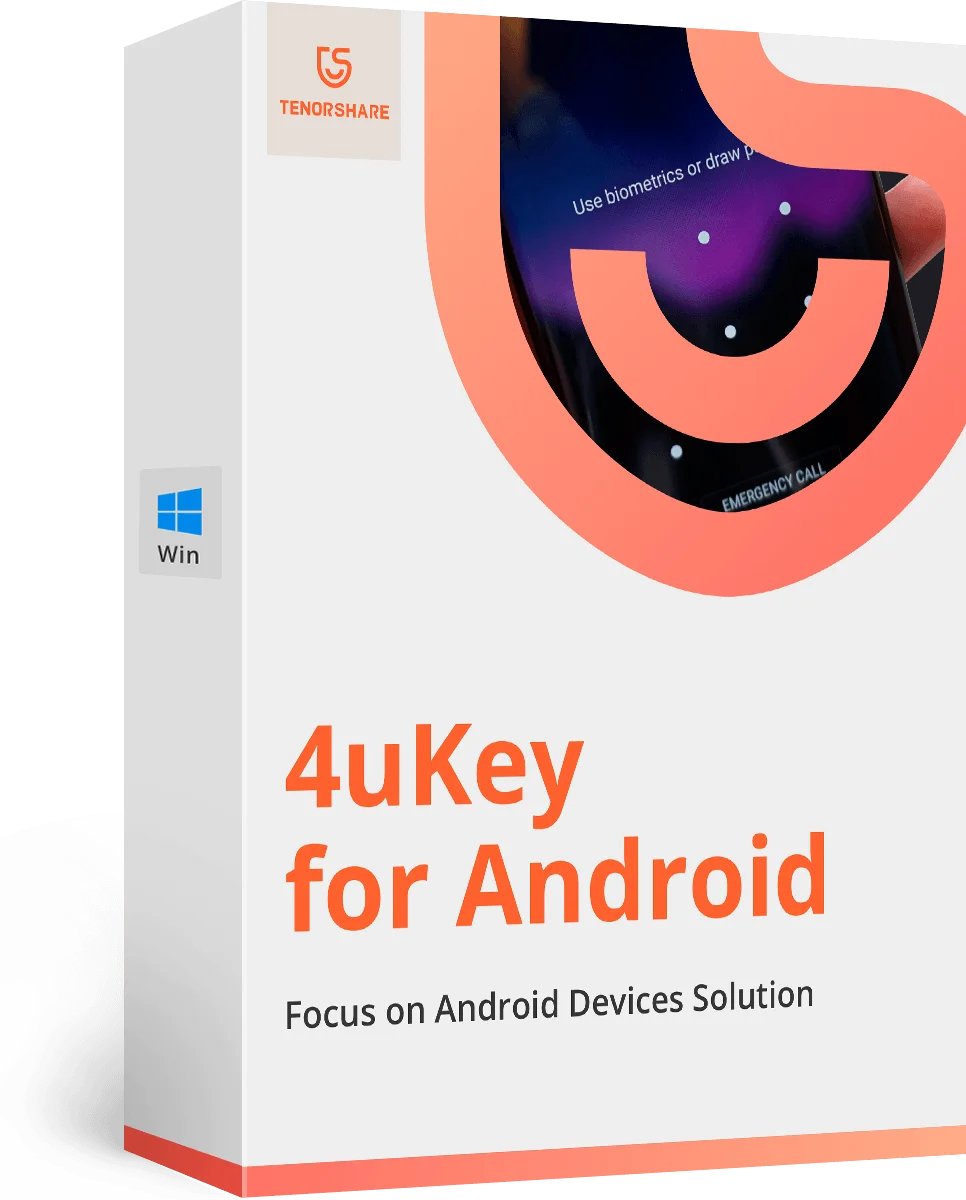 Tenorshare-desbloqueo de pantalla Android 4uKey, desbloqueo de pantalla con FRP GGL