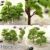 Trees Model Train Railroad Decor Scenery Landscape HO-OO Scale Building Static Grass Tufts Miniature Scenery Wildflowers Flower 