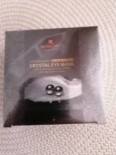 ARTISCARE-mascarilla Ojo de cristal con Perlas Negras, antiedad y antiarrugas, elimina los parches de Ojos de círculo oscuro, hidratante, cuidado de la piel