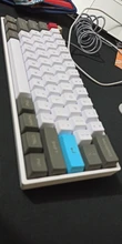 Mechanical-Keyboard Mx-Switches Space-Cherry Bluetooth GK61 Hot Swap Replacable RGB Wired