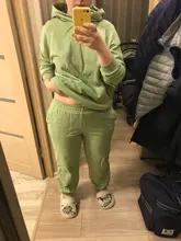 Sudadera con capucha y pantalones de chándal para mujer, chándales blancos de dos piezas, jerséis de Color sólido, chaqueta, ropa de salón, 2021