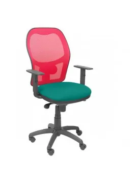 

CHAIR WITH BACKREST MESH NETWORK FABRIC BALI LIGHT GREEN