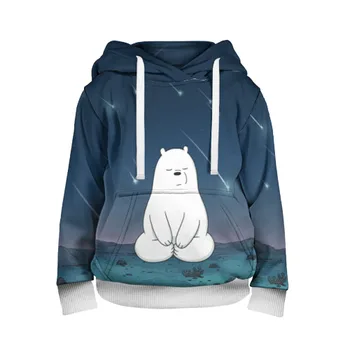 

Children's sweatshirt 3D ISE bear under the Starfall