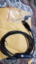 Cámara endoscópica flexible IP67, impermeable, cable flexible de 1 o 2 m, diámetro de 5.5 o 7 mm, boroscopio para inspección de instalaciones húmedas, para Android o PC portátil, 6 luces LED, ajustable