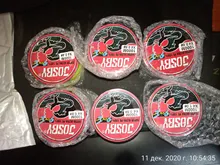 Multifilament Fishing-Cord Orange Japan-Technology JOSBY 8 Braided Strong PE 4-Strands